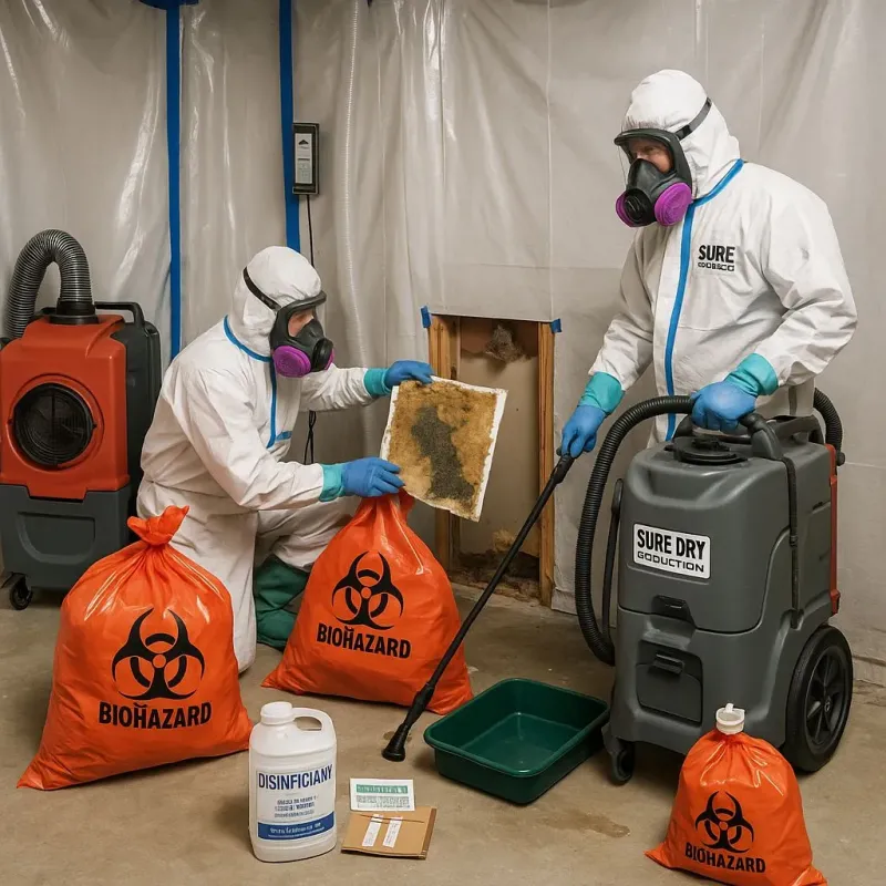 Contaminated Water Handling Protocols process in Lone Star, TX