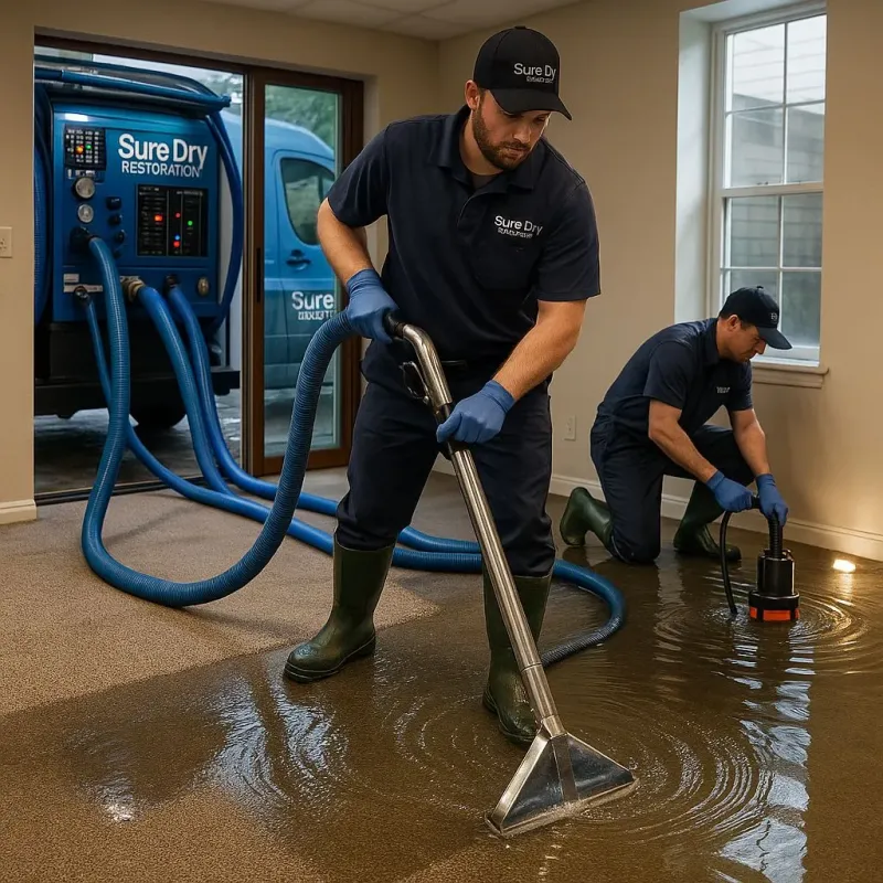 Water Extraction and Removal process in Lone Star, TX